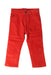 A Red Casual Pants from Jacadi in size 12-18M for boy. (Front View)