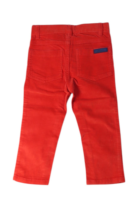 A Red Casual Pants from Jacadi in size 12-18M for boy. (Back View)