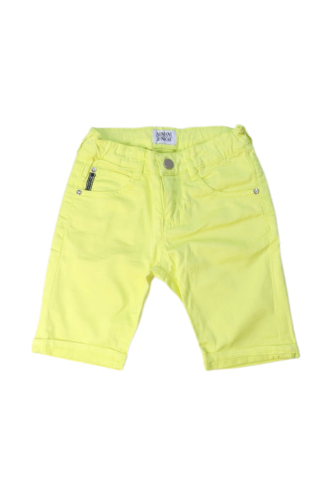 A Yellow Shorts from Armani in size 2T for boy. (Front View)