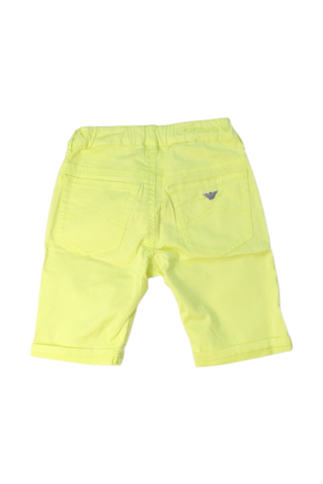 A Yellow Shorts from Armani in size 2T for boy. (Back View)