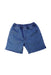A Blue Shorts from Petit Bateau in size 6T for boy. (Front View)