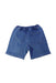 A Blue Shorts from Petit Bateau in size 6T for boy. (Back View)