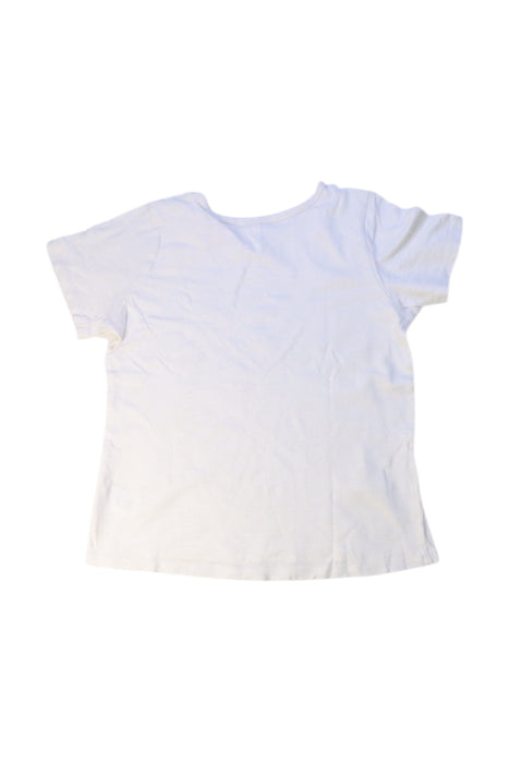A White Short Sleeve T Shirts from Rylee + Cru in size 6T for boy. (Back View)