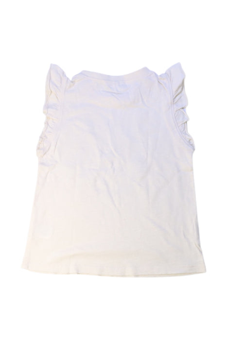 A White Short Sleeve Tops from Rylee + Cru in size 4T for girl. (Back View)