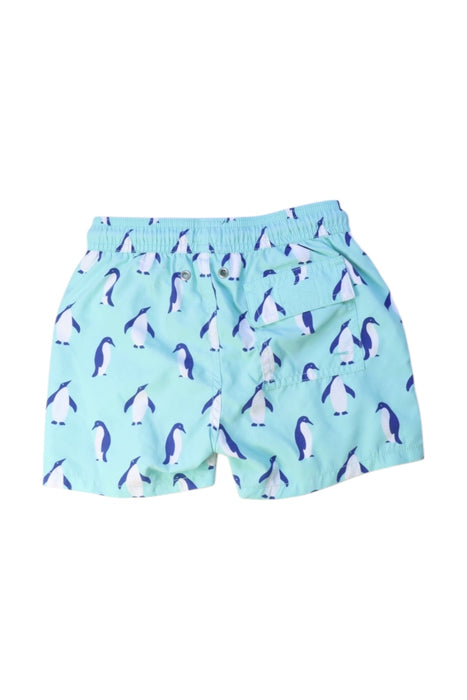 A Blue Swim Shorts from Tom & Teddy in size 3T for boy. (Back View)