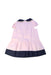 A Pink Short Sleeve Dresses from Armani in size 3-6M for girl. (Back View)