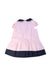 A Pink Short Sleeve Dresses from Armani in size 3-6M for girl. (Back View)