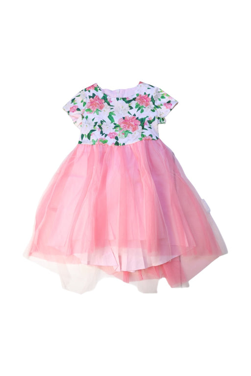 A Multicolour Short Sleeve Dresses from I Pinco Pallino in size 2T for girl. (Front View)