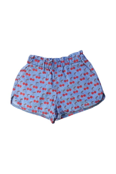 A Blue Shorts from Seed in size 5T for girl. (Front View)