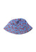 A Blue Sun Hats from Seed in size 5T for girl. (Back View)