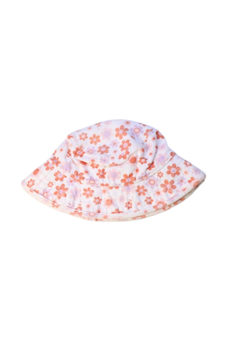 A Pink Sun Hats from Seed in size 5T for girl. (Front View)