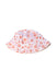 A Pink Sun Hats from Seed in size 5T for girl. (Back View)