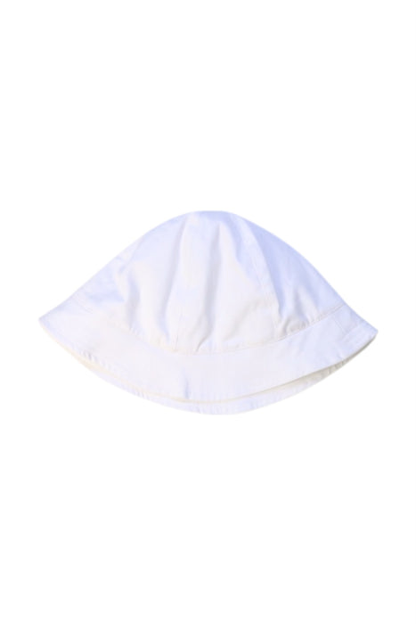 A White Sun Hats from Paz Rodriguez in size 4T for girl. (Back View)