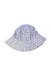 A Blue Sun Hats from Petit Bateau in size 7Y for girl. (Back View)