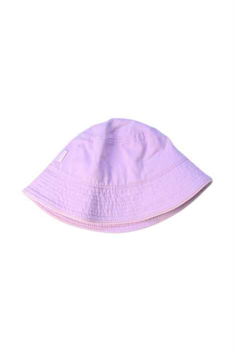 A Purple Sun Hats from Seed in size 5T for girl. (Back View)