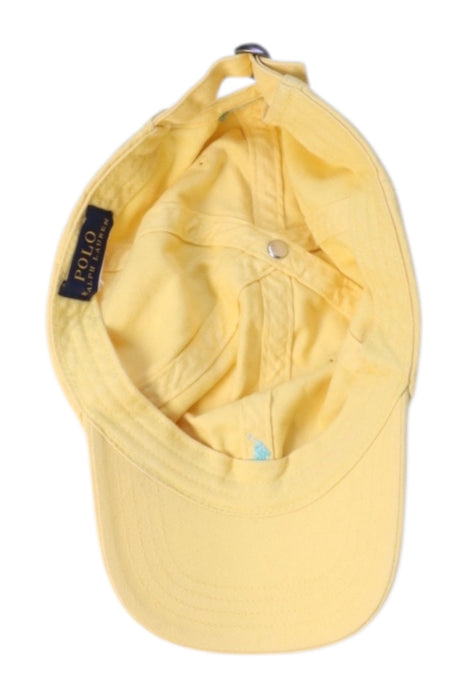 A Yellow Caps from Polo Ralph Lauren in size 3T for neutral. (Back View)