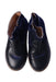 A Navy Booties from Jacadi in size 3T for girl. (Back View)