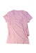 A Pink Short Sleeve Tops from Adidas in size 9Y for girl. (Back View)