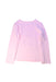 A Pink Long Sleeve Tops from Momonittu in size 10Y for girl. (Back View)