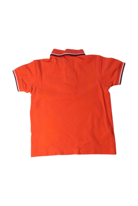 A Orange Short Sleeve Polos from Fred Perry in size 4T for boy. (Back View)