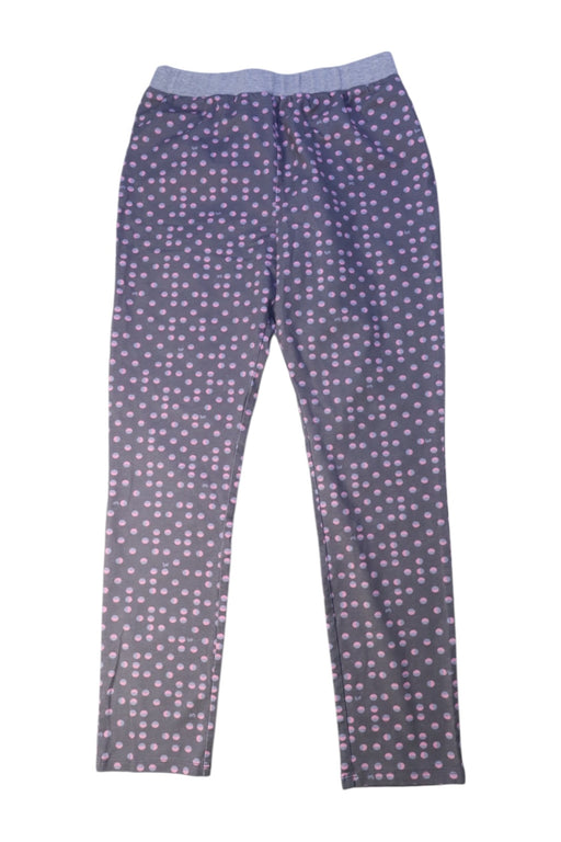 A Grey Leggings from Momonittu in size 12Y for girl. (Front View)