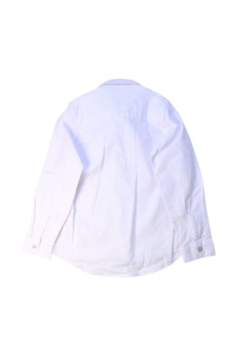 A White Long Sleeve Shirts from Baker by Ted Baker in size 6T for boy. (Back View)