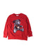 A Red Crewneck Sweatshirts from Momonittu in size 6T for boy. (Front View)
