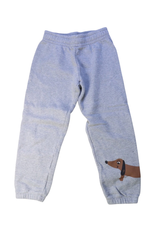 A Grey Casual Pants from Mini Rodini in size 5T for boy. (Front View)
