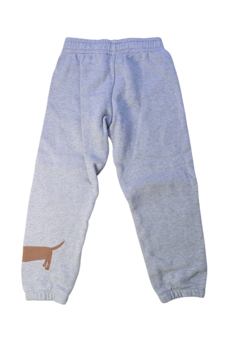 A Grey Casual Pants from Mini Rodini in size 5T for boy. (Back View)