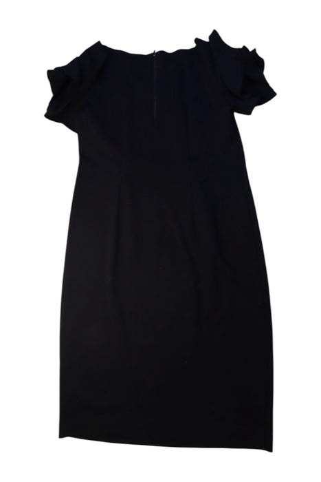 A Black Short Sleeve Dresses from Pietro Brunelli in size 14Y for girl. (Back View)