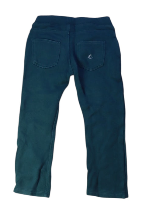 A Teal Sweatpants from Petit Bateau in size 3T for boy. (Back View)