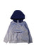 A Grey Hooded Sweatshirts from Timberland in size 4T for boy. (Front View)