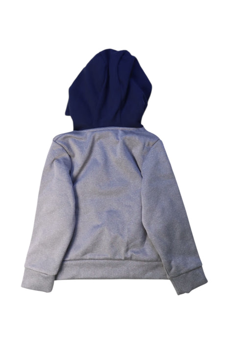 A Grey Hooded Sweatshirts from Timberland in size 4T for boy. (Back View)