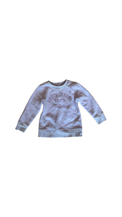 A Purple Crewneck Sweatshirts from Roots in size 3T for neutral. (Front View)