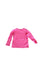 A Pink Long Sleeve Shirts from Miki House in size 4T for girl. (Back View)