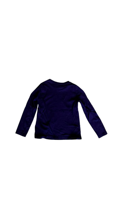 A Purple Long Sleeve T Shirts from Polo Ralph Lauren in size 4T for neutral. (Back View)