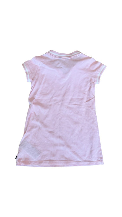 A Pink Short Sleeve Dresses from Nautica in size 3T for girl. (Back View)