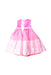 A Pink Sleeveless Dresses from Chickeeduck in size 12-18M for girl. (Back View)
