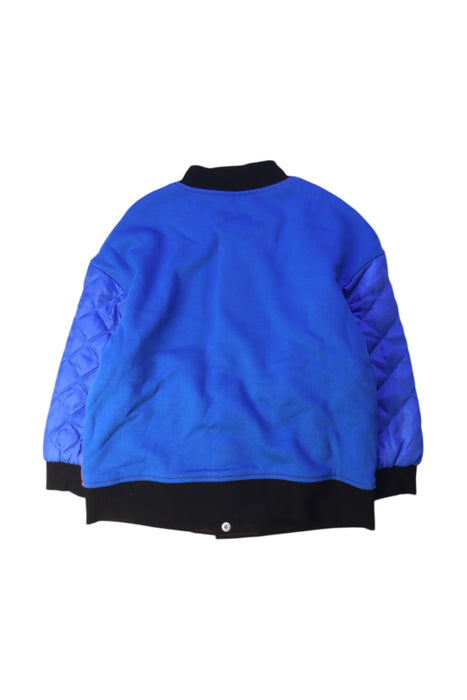 A Multicolour Puffer/Quilted Jackets from Vauva in size 4T for boy. (Back View)