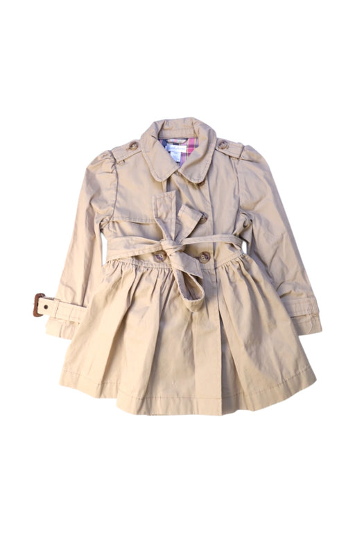A Beige Coats from Ralph Lauren in size 2T for girl. (Front View)