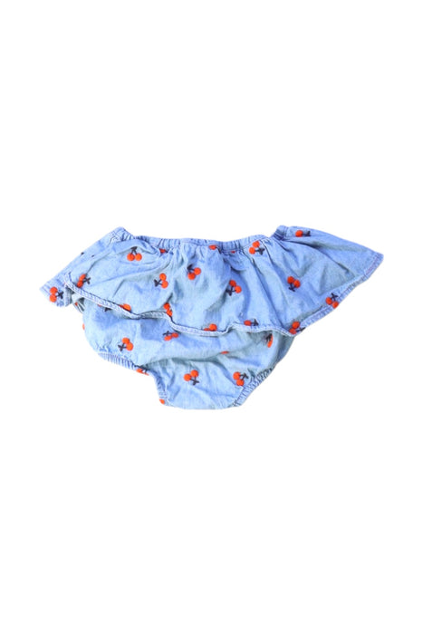 A Blue Bloomers from Seed in size 12-18M for girl. (Back View)