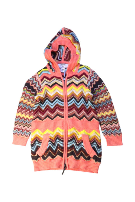 A Multicolour Hooded Sweatshirts from Missoni in size 12-18M for girl. (Front View)