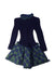A Navy Sweater Dresses from Nicholas & Bears in size 2T for girl. (Front View)