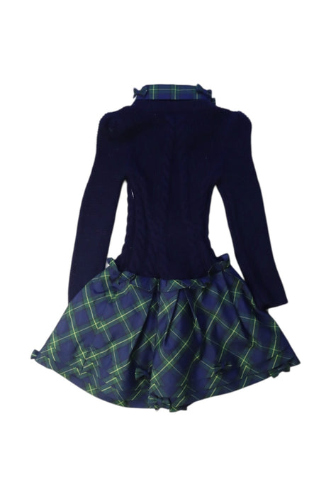 A Navy Sweater Dresses from Nicholas & Bears in size 2T for girl. (Back View)