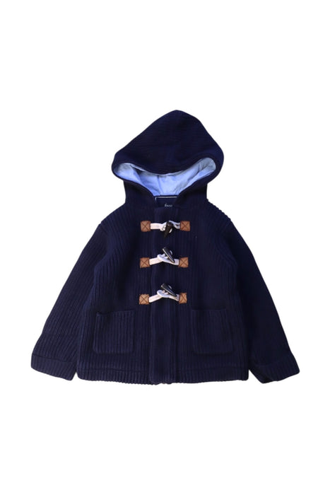 A Navy Puffer/Quilted Coats & Outerwear from Jacadi in size 18-24M for neutral. (Front View)