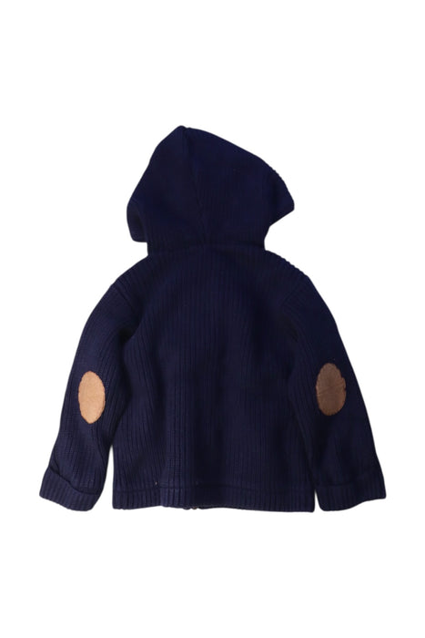 A Navy Puffer/Quilted Coats & Outerwear from Jacadi in size 18-24M for neutral. (Back View)