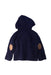 A Navy Puffer/Quilted Coats & Outerwear from Jacadi in size 18-24M for neutral. (Back View)