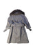 A Grey Coats from Nicholas & Bears in size 12-18M for girl. (Back View)