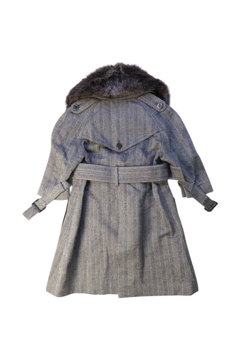 A Grey Coats from Nicholas & Bears in size 12-18M for girl. (Back View)