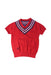 A Red Sweater Vests from Nicholas & Bears in size 12-18M for boy. (Front View)